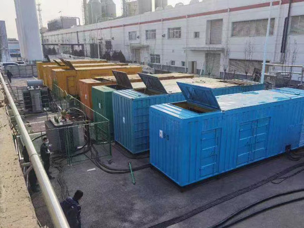 徐汇柴油发电机出租案例展示